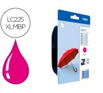 Brother LC225M XL Cartucho original magenta alta capacidad (1200 páginas)