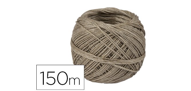 Cuerda cañamo natural pulido bobina de 100 g