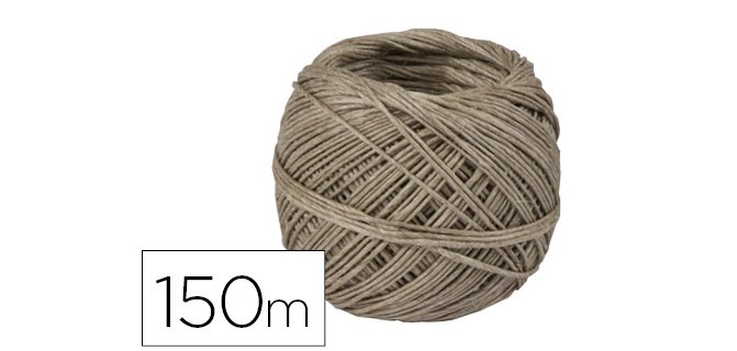 Cuerda cañamo natural pulido bobina de 100 g