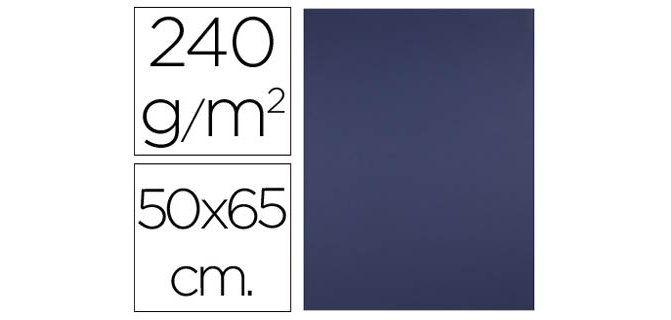 Cartulinas de colores 50 x 65 cm 240 g Liderpapel - Paquete de 25