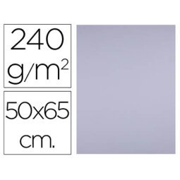 Cartulina liderpapel 50x65 cm 240g/m2 lila paquete de 25 hojas