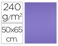 Cartulina liderpapel 50x65 cm 240g/m2 purpura paquete de 25 hojas