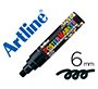 Rotulador artline poster marker epp-6-neg punta redonda 6 mm color negro