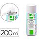 Limpiador de pegamento q-connect para etiqueta adhesiva bote de 200 ml