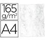 Papel color liderpapel pergamino con bordes a4 165gr gris pack de 25 hojas