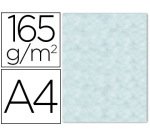 Papel color liderpapel pergamino con bordes a4 165gr azul pack de 25 hojas