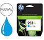 Ink-jet hp 953xl officejet pro 7730/7740/ 8725/8730 cian 1.450 paginas