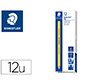 Lapices fluorescente staedtler textsurfer dry triangular amarillo caja de 12 unidades