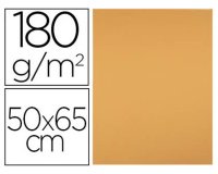 Cartulina liderpapel 50x65 cm 180 gr avellana paquete de 25 hojas
