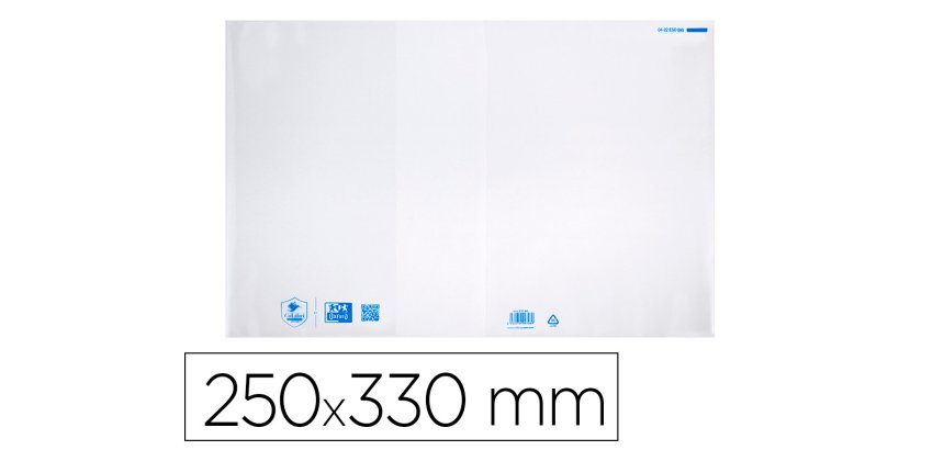 Funda para libros colibri eco shield mini 250x330 mm