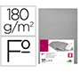 Subcarpeta liderpapel folio gris 180g/m2