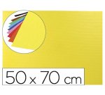 Goma eva ondulada liderpapel 50x70cm 2,2mm de espesor amarillo