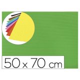 Goma eva ondulada liderpapel 50x70cm 2,2mm de espesor verde