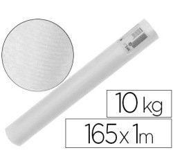Papel kraft verjurado liderpapel blanco ancho 1mt longitud 165 mt gramaje 60 gr peso 10 kg