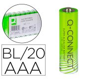 Pilas AAA q-connect- Blíster de 20