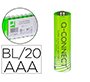 Pilas AAA q-connect- Blíster de 20