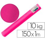 Papel kraft verjurado liderpapel fucsia ancho 1 m longitud 150 m gramaje 65 gr peso 10 kg