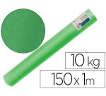 Papel kraft verjurado liderpapel verde ancho 1 m longitud 150 m gramaje 65 gr peso 10 kg