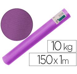 Papel kraft verjurado liderpapel violeta ancho 1 mt lomgitud 150 mt gramaje 65 gr peso 10 kg