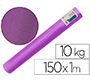 Papel kraft verjurado liderpapel violeta ancho 1 m lomgitud 150 m gramaje 65 gr peso 10 kg