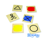 Juego Andreutoys bloques lógicos atributos 