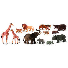 Juego Miniland animales selva con crías 12 figuras