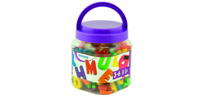 Juego Miniland letras 