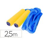 Cuerda individual amaya en polipropileno trenzado en 16 usos con mango foam 2.5 m