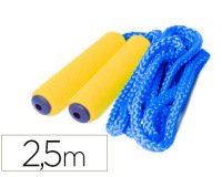 Cuerda individual amaya en polipropileno trenzado en 16 usos con mango foam 2.5 m