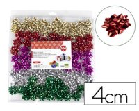 Lazos liderpapel fantasia pequeños metalizados colores surtidos