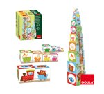 Juego Diset didácticos cubos apilables figuras del bosque