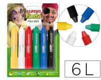Barra maquillaje face stick 6 colores surtidos
