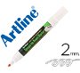 Rotulador artline pizarra epd-4 color blanco opaque ink board punta redonda 2 mm
