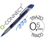 Rotulador q-connect roller ball azul 0,5 mm