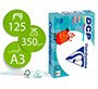 Papel fotocopiadora clairefontaine din a3 350 gr paquete de 125 hojas
