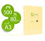 Papel de color 80 g Q-connect - Paquete de 500 hojas