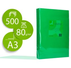 Papel de color 80 g Q-connect - Paquete de 500 hojas