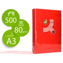 Papel de color 80 g Q-connect - Paquete de 500 hojas