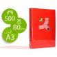 Papel de color 80 g Q-connect - Paquete de 500 hojas