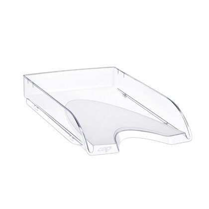 Bandeja sobremesa cep plastico transparente 348x257x66 mm