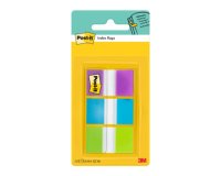 Banderitas separadoras post-index 680-roy verde azul y violeta dispensador funda 3x20