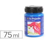 Pintura acrilica colores luminosos luz negra La pajarita - Bote de 75 ml