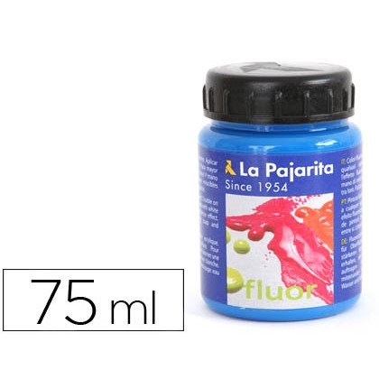 Pintura acrilica la pajarita f-05 azul luminoso 75ml