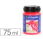 Pintura acrilica la pajarita f-03 rojo amapola fluorescente 75ml