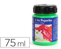 Pintura acrilica colores luminosos luz negra La pajarita - Bote de 75 ml