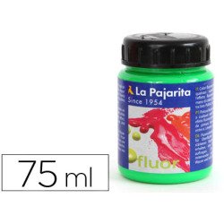 Pintura acrilica colores luminosos luz negra La pajarita - Bote de 75 ml