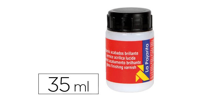 Barniz la pajarita acabado brillante bote 35 ml