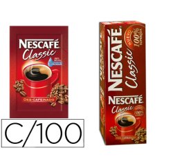 Cafe nescafe descafeinado monodosis caja de 10 sobres
