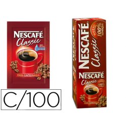 Cafe nescafe descafeinado monodosis caja de 10 sobres