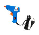 Pistola de silicona caliente mini liderpapel de 25 w con gatillo dispensador y 2 barras de repuesto de 7 mm